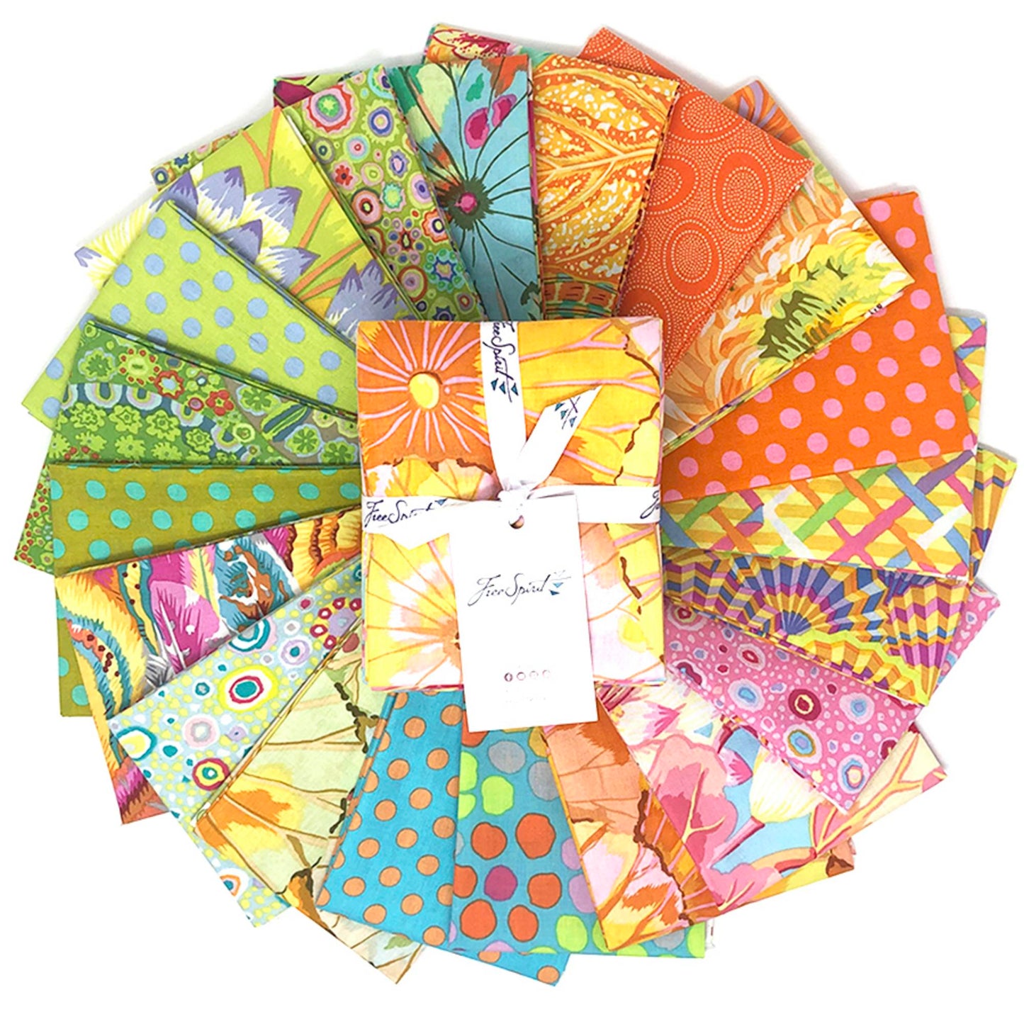 Freespirit Fabrics - Kaffe Fassett - Fat Quarter Bundle - Parakeet Fabric Fetish