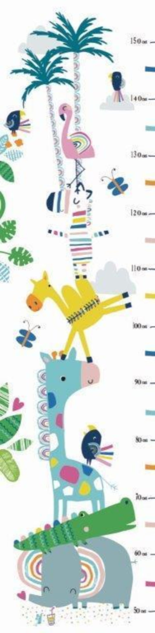 dashwood studio rainbow friends height chart panel stephanie thannhauser quilters cotton rbow1788 Fabric Fetish