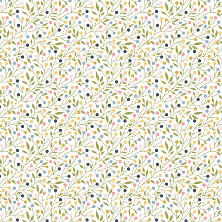 Poppie Cotton Fabrics - Terri Conrad - Sunshine and Chamomile - Fat Quarter Fabric Bundle 21pcs
