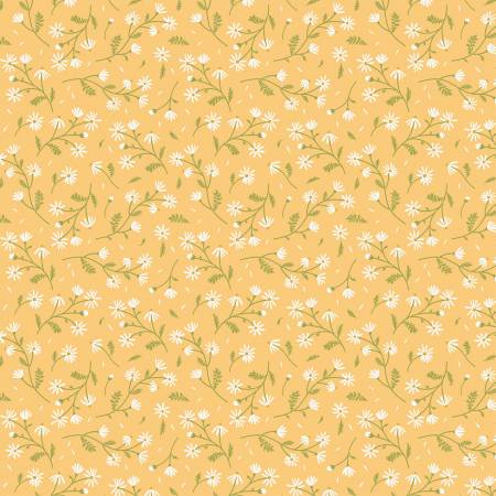 Poppie Cotton Fabrics - Terri Conrad - Sunshine and Chamomile - Fat Quarter Fabric Bundle 21pcs