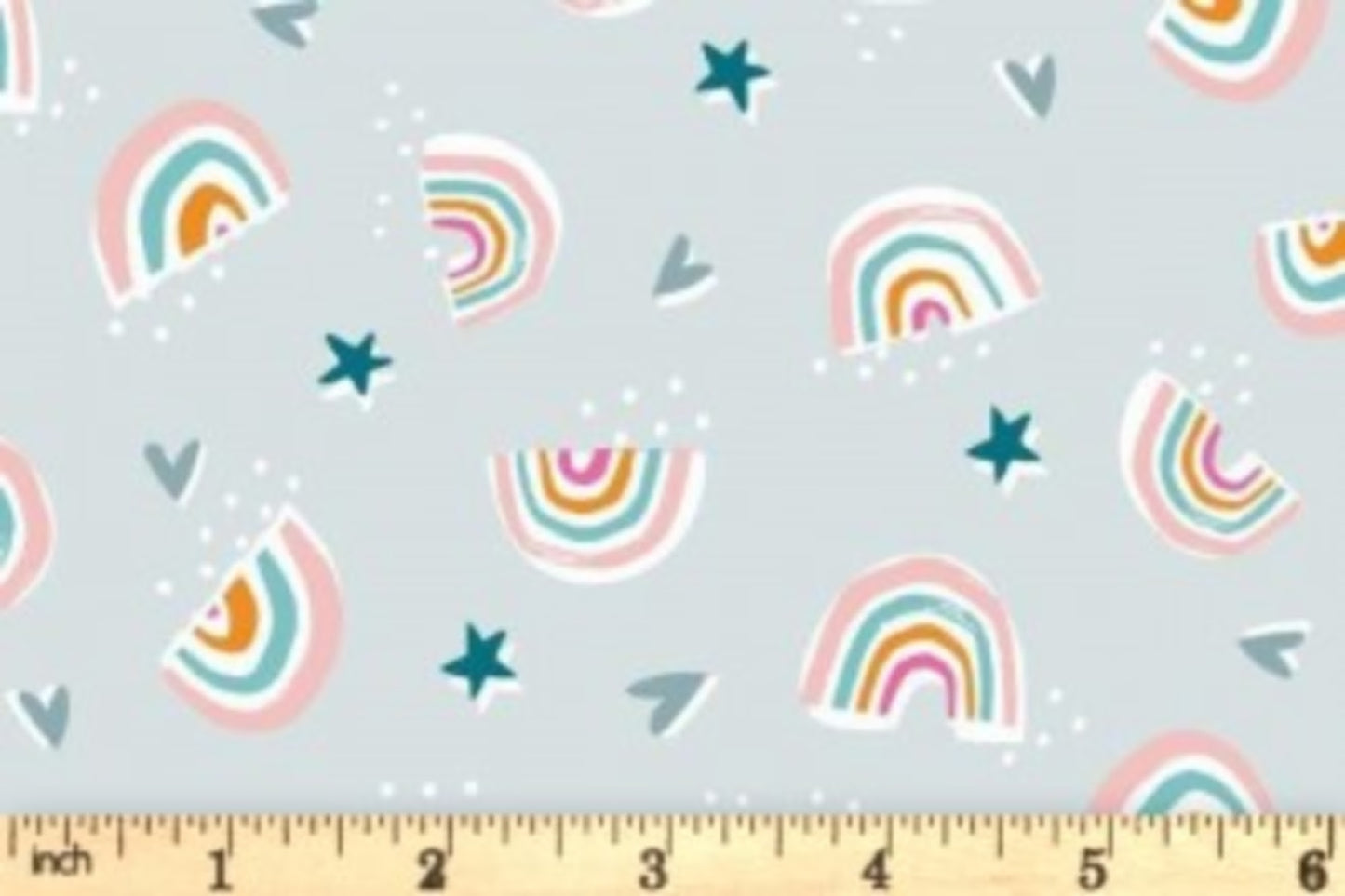 dashwood studio rainbow friends stephanie thannhauser stars and rainbows quilters cotton rbow1793 Fabric Fetish