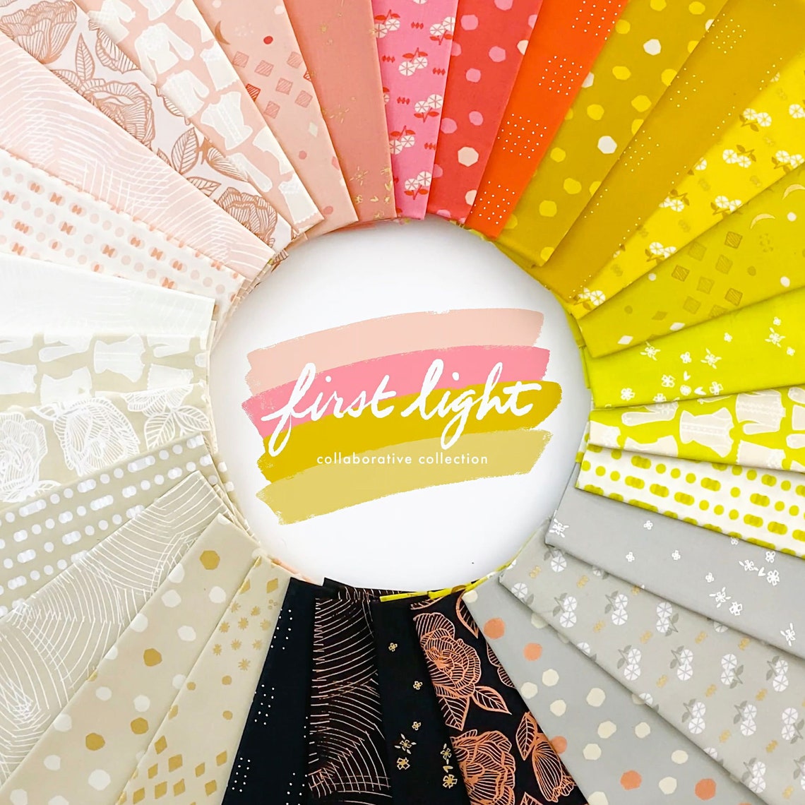 ruby star society moda fabrics first light 30 piece fat quarter bundle Fabric Fetish