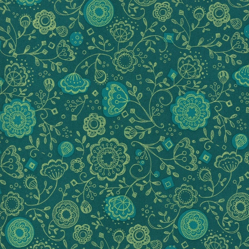 Cottage Bleu 38 Piece Bundle Robin Pickens Moda Fabrics Fabric Fetish