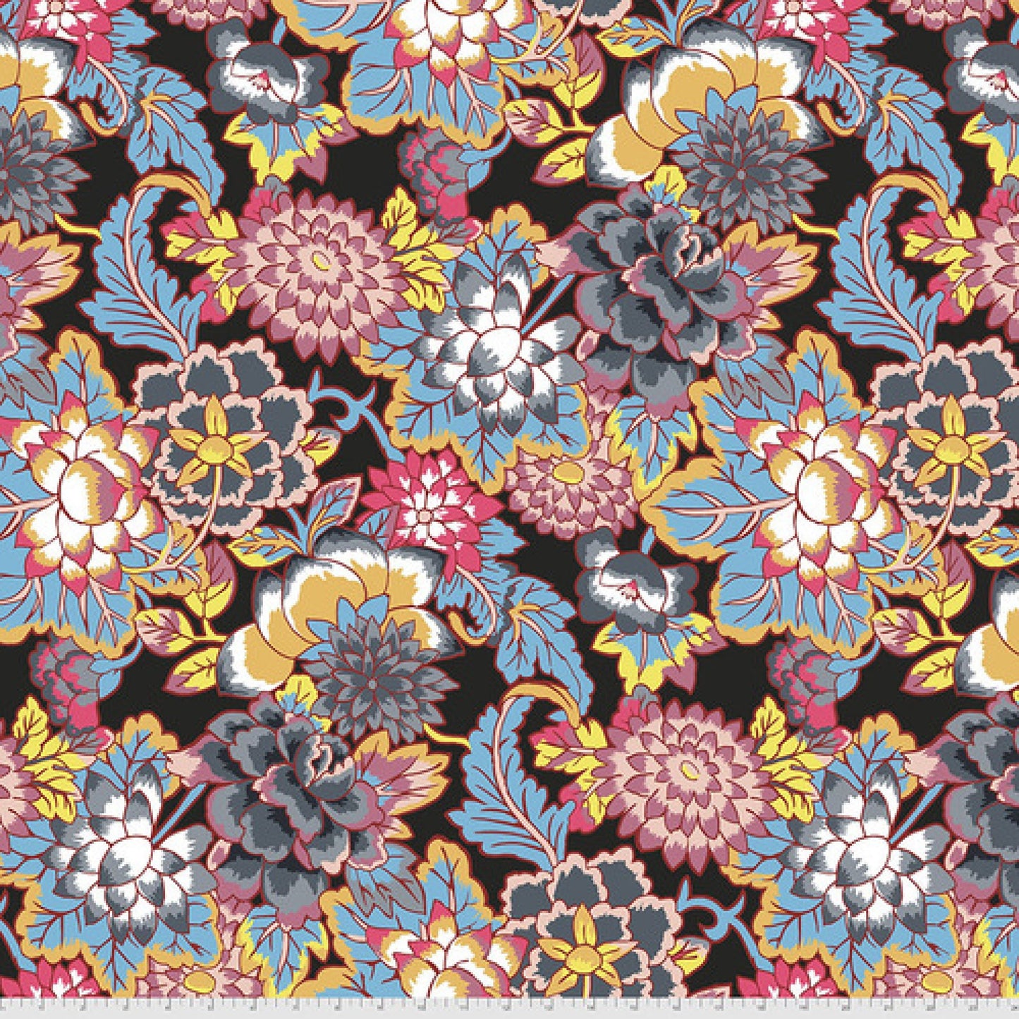 Cloisonne Contrast Kaffe Fassett PWGP046 Contrast 100% Quilters Cotton Fabric Fetish