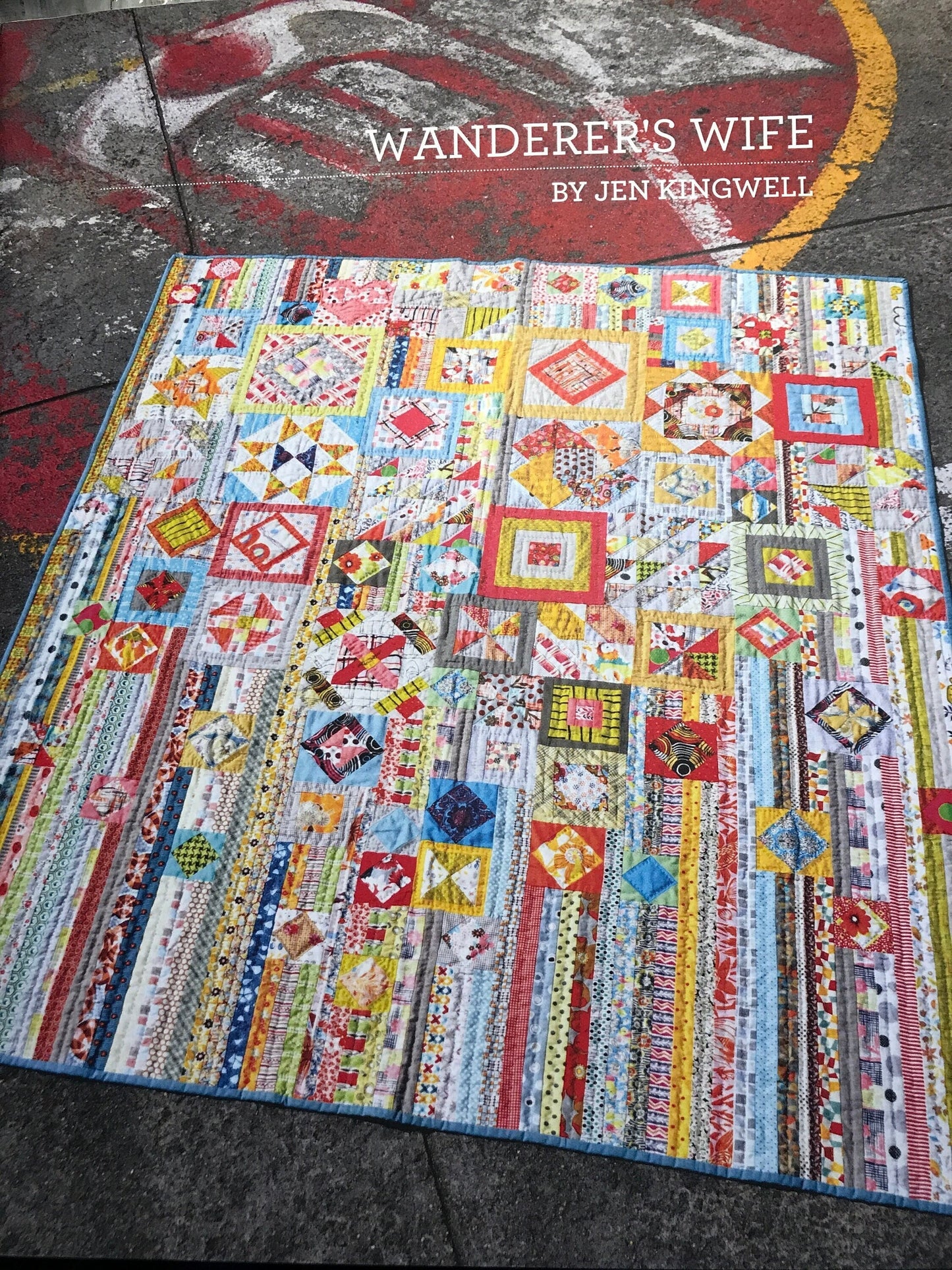 Wander's Wife Quilt Pattern Booklet Jen Kingwell Jen Kingwell Designs Fabric Fetish