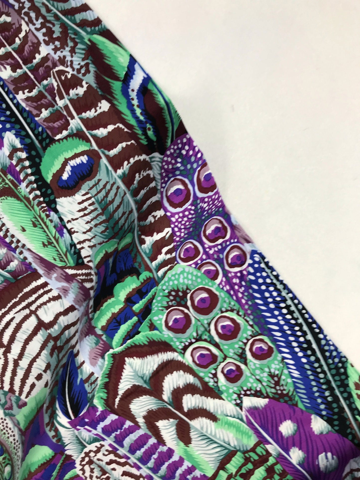 Feathers Contrast Kaffe Fassett Collective Classics Collection FreeSpirit Fabric PWPJ055 100% Quilters Cotton Fabric Fetish