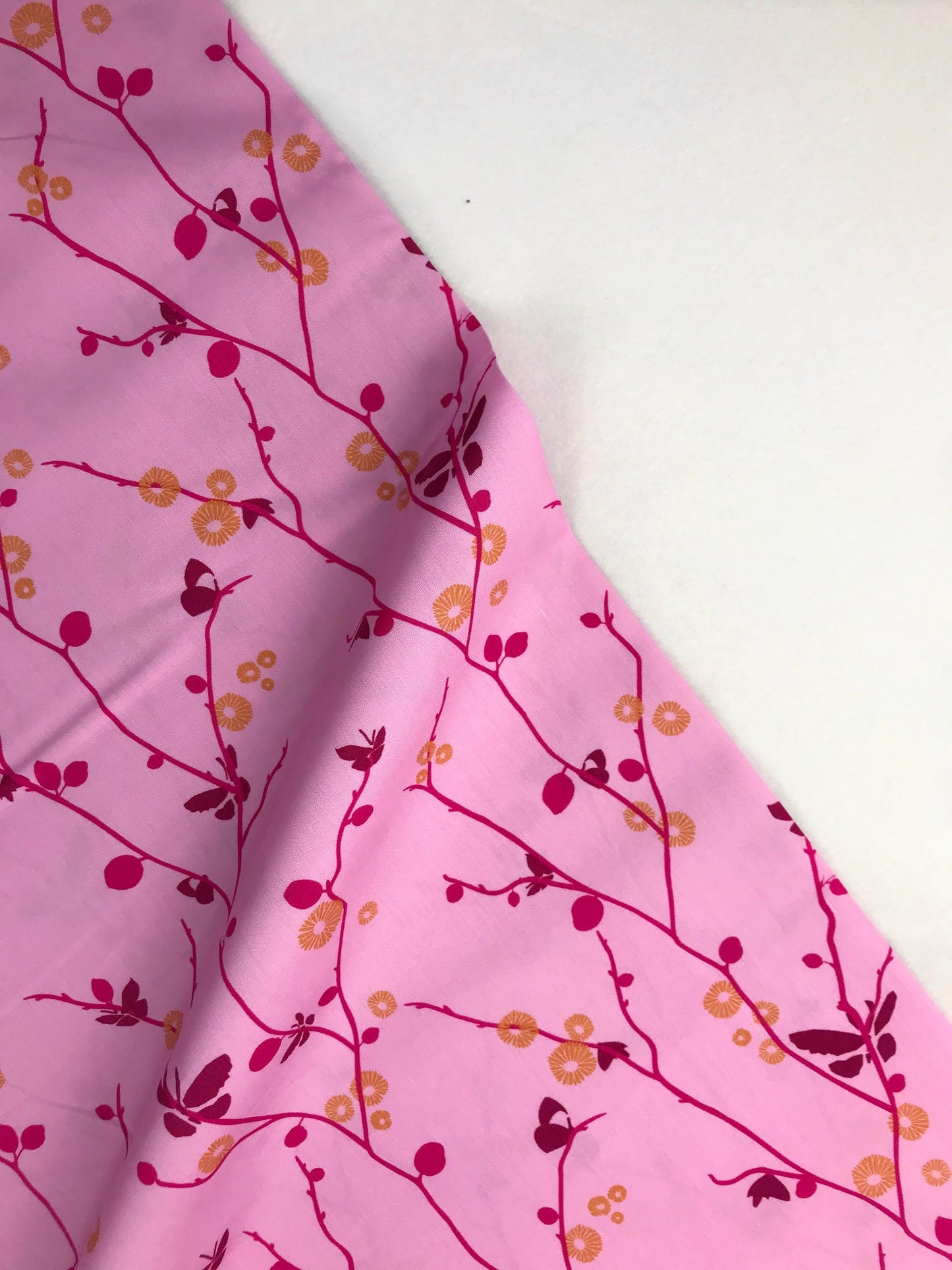 Butterfly Bliss One La Vie en Rose Pat Bravo Art Gallery Fabric 100% Quilters Cotton Fabric Fetish