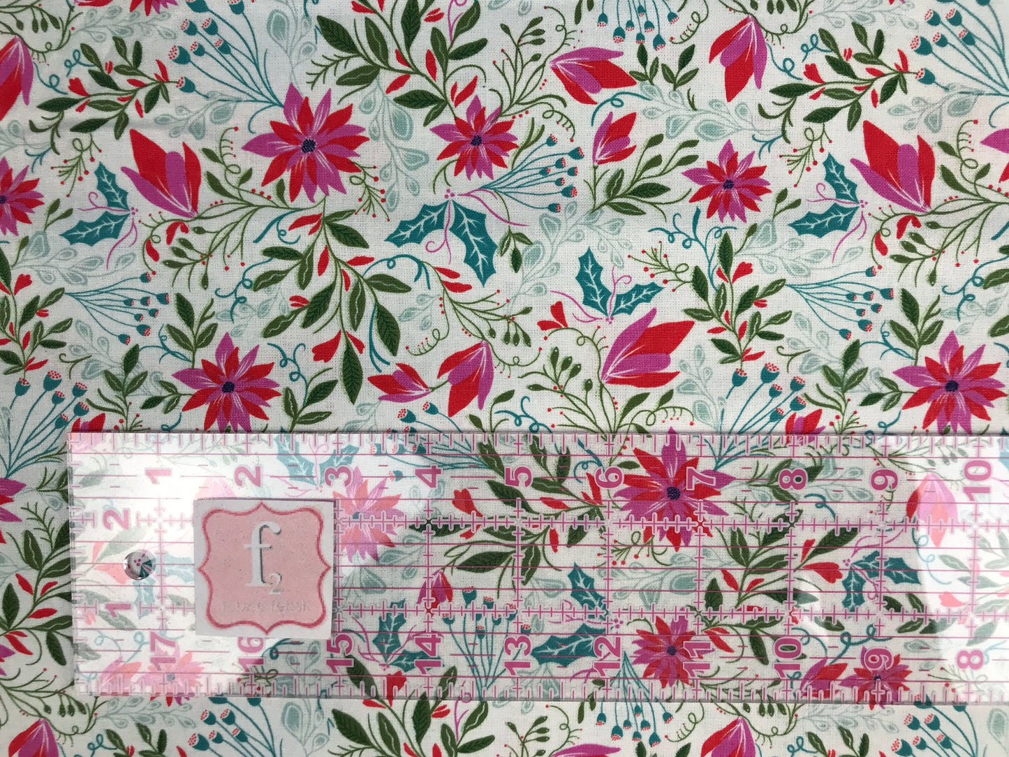 Winter Floral Jolly Robins Beth Salt The Craft Cotton Co Quilters Cotton Fabric Fetish