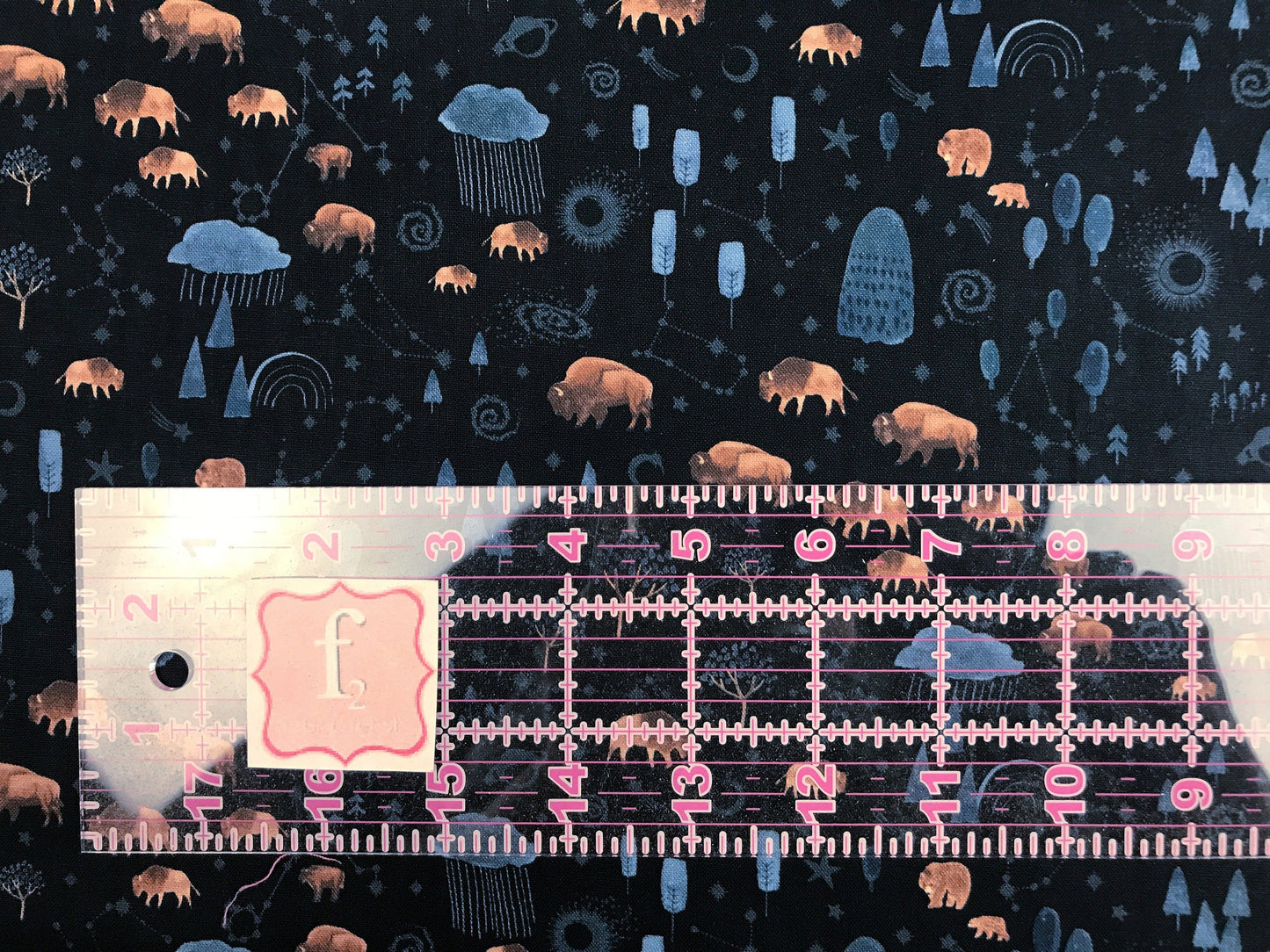 Dream Big Multi Be Brave Dear Stella Quilters Cotton Fabric Fetish