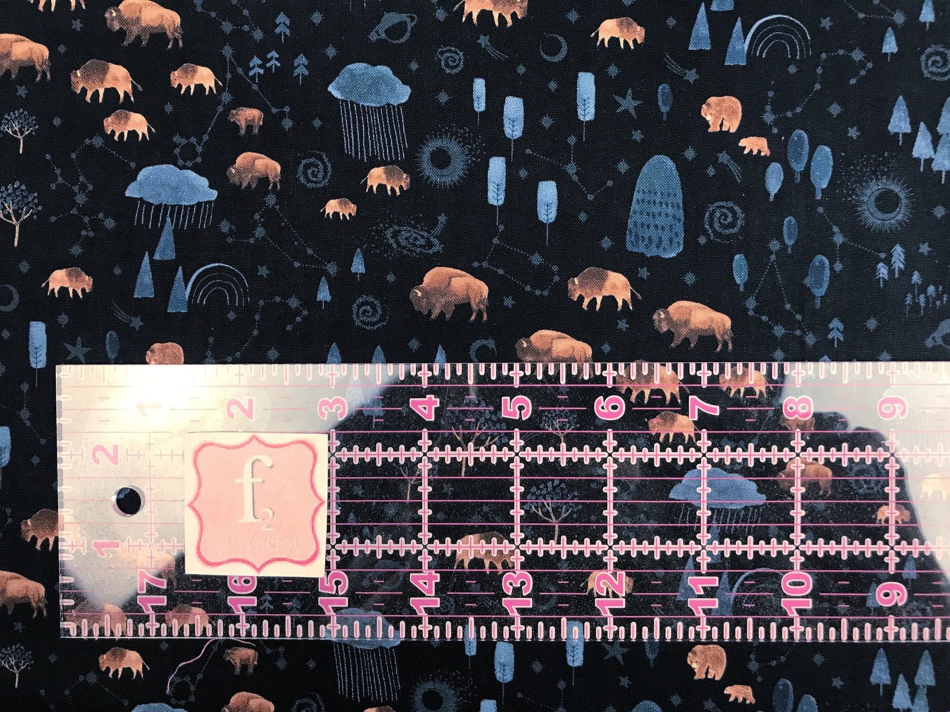 Dream Big Multi Be Brave Dear Stella Quilters Cotton Fabric Fetish