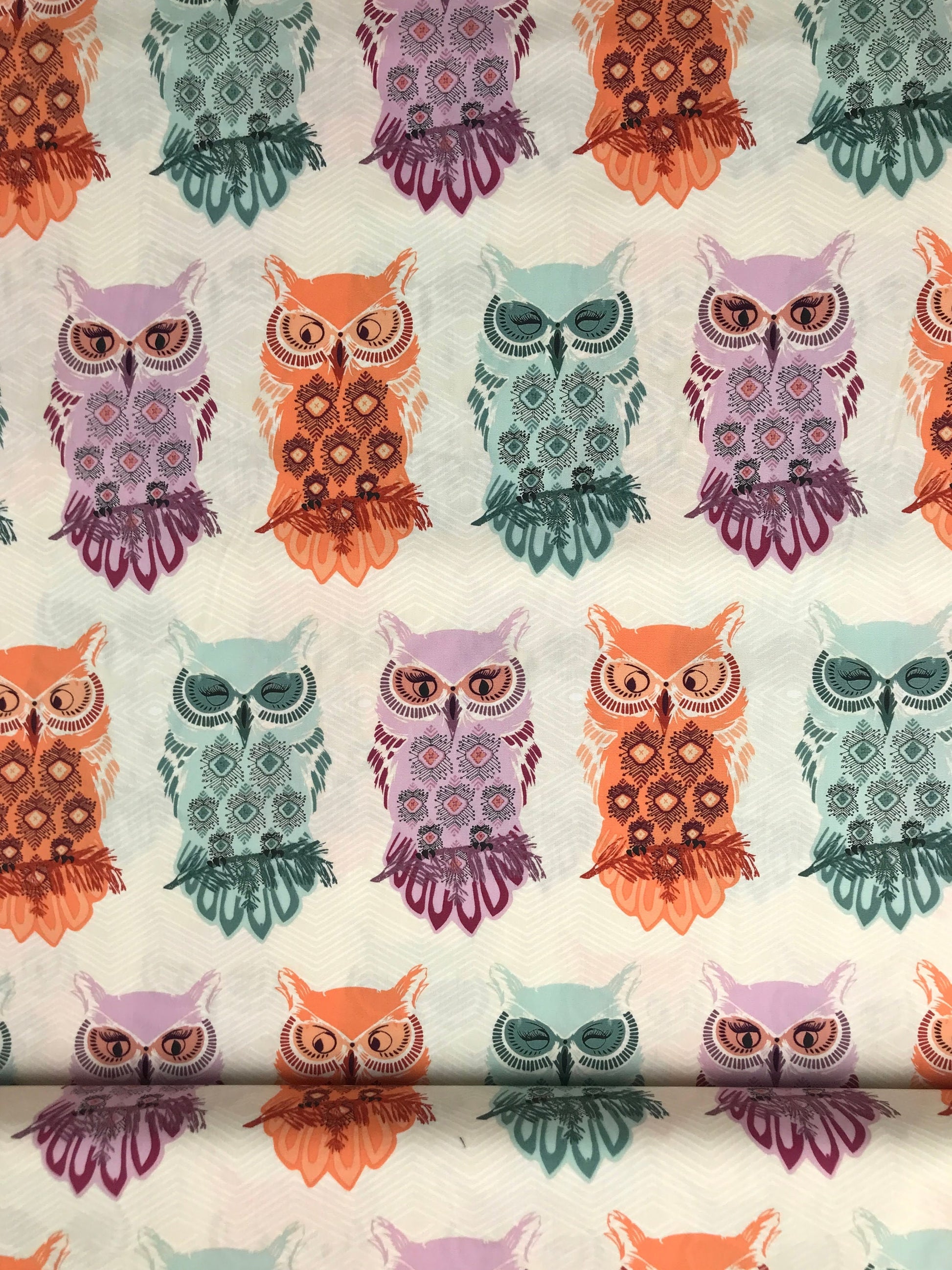 Bird of Night Five Crafting Magic Maureen Cracknell Art Gallery Fabrics 100% Quilters Cotton Fabric Fetish