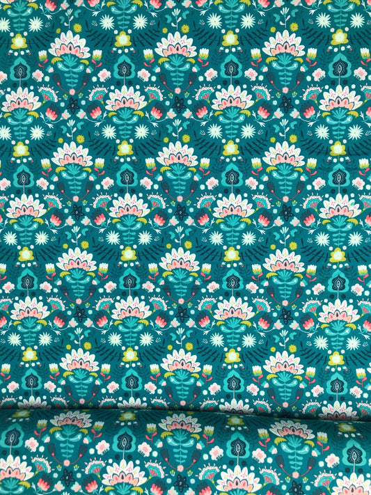 Efflorescent Eight Path to Discovery Jessica Swift Art Gallery Fabrics 100% Quilters Cotton Fabric Fetish
