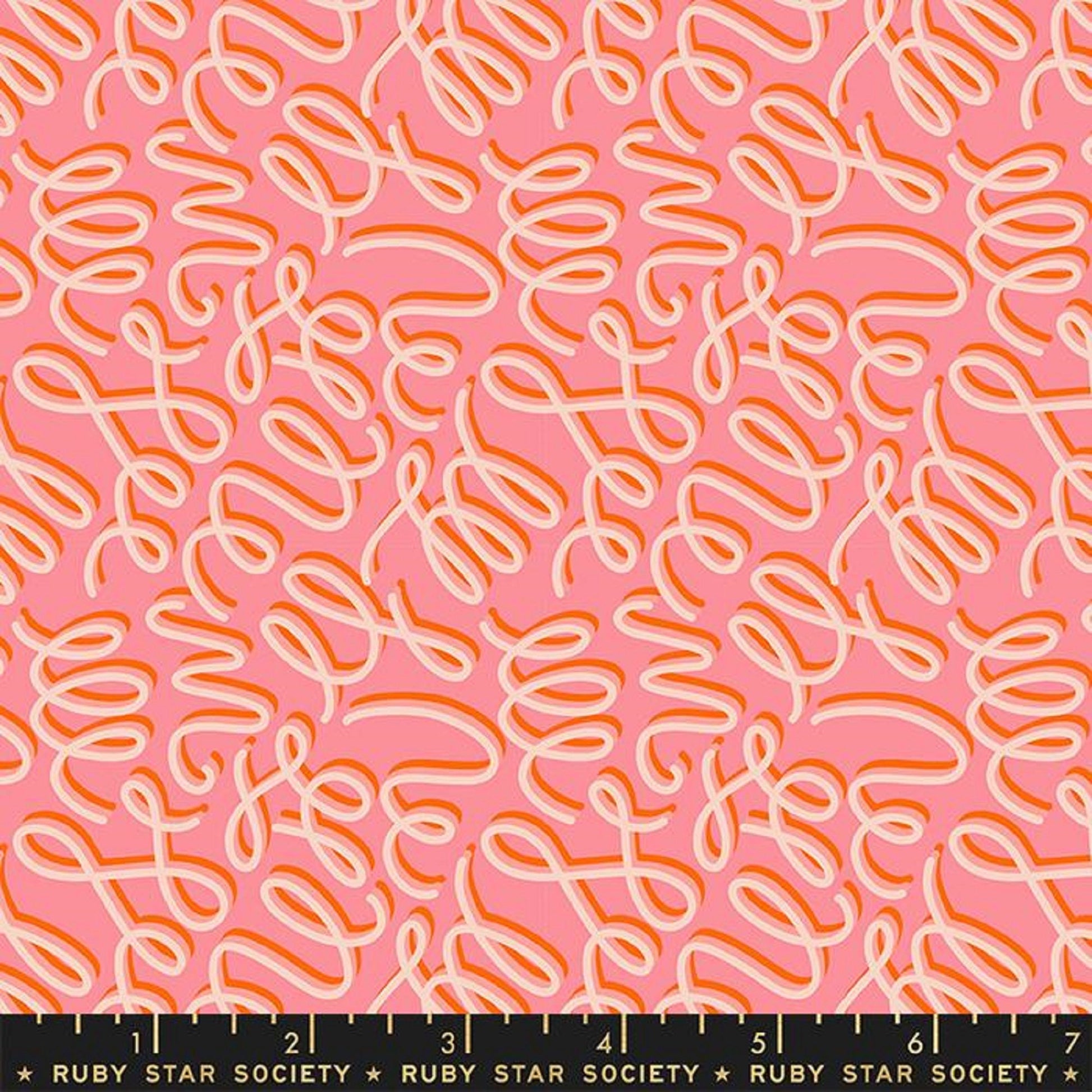 Loops Sorbet Reverie Melody Miller Ruby Star Society Fabric Moda 100% Quilters Cotton Fabric Fetish