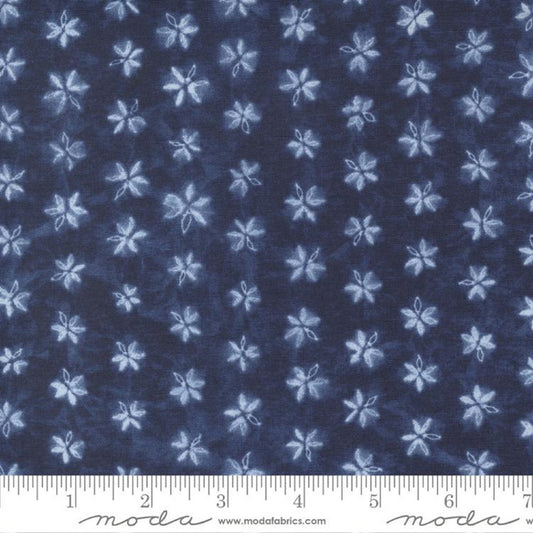 Omono Blenders Shibori Sapphire Kawa Debbie Maddy Moda 100% Quilters Cotton Fabric Fetish