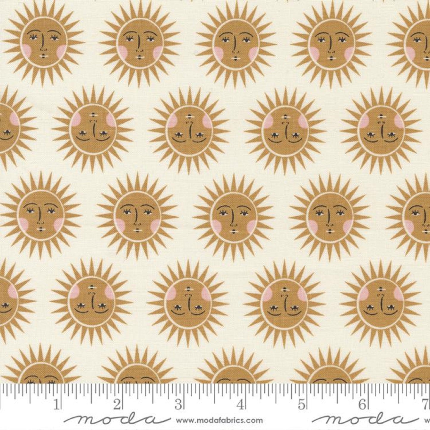 Sunshine Cloud Birdsong Gingiber Moda 100% Quilters Cotton Fabric Fetish