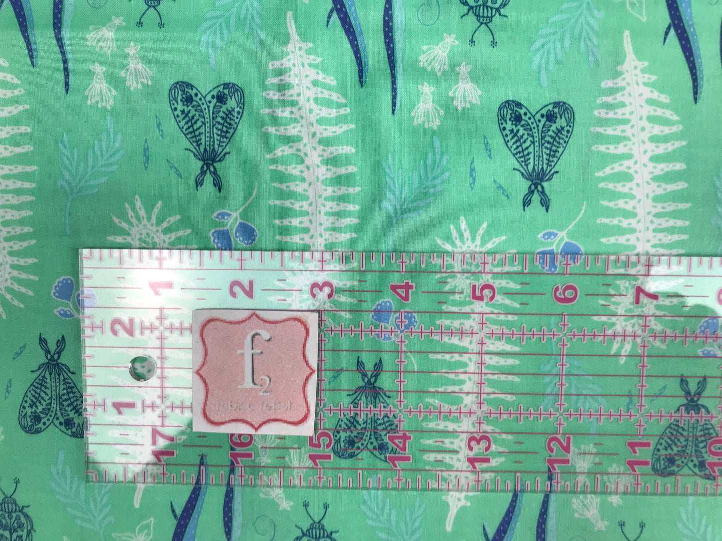 Maracas Mint Tabanca Tamara Kate Windham Fabrics 100% Quilters Cotton Fabric Fetish