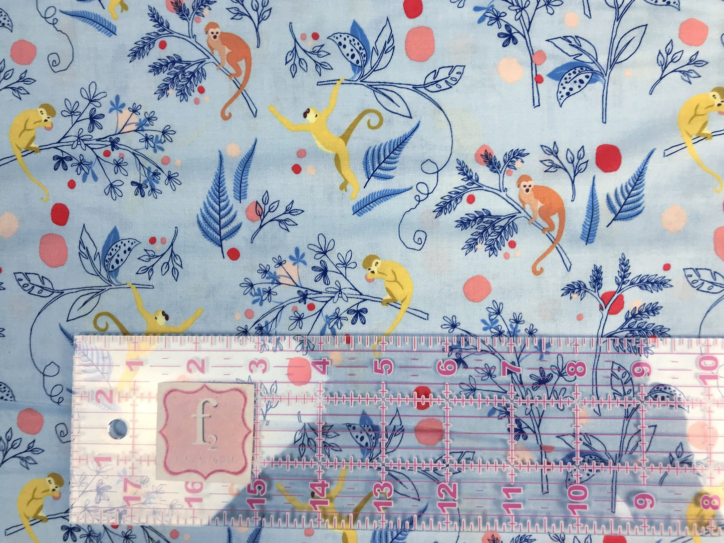 Scotland Light Blue Tabanca Tamara Kate Windham Fabrics 100% Quilters Cotton Fabric Fetish