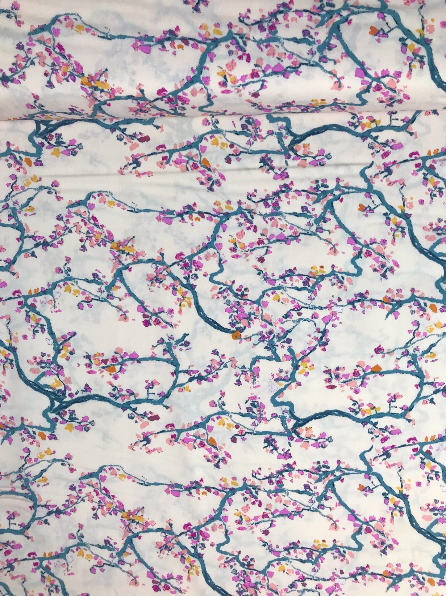 Enchanted Leaves Four Eclectic Intuition Katarina Roccella AGF Art Gallery Fabric 100% Quilters Cotton Fabric Fetish