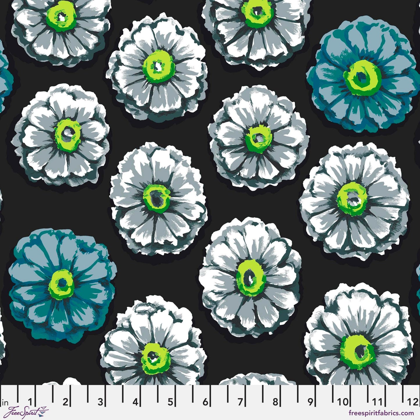 Zinnia Contrast 85 and Fabulous Kaffe Fassett Freespirit Fabrics 100% Quilters Cotton Fabric Fetish