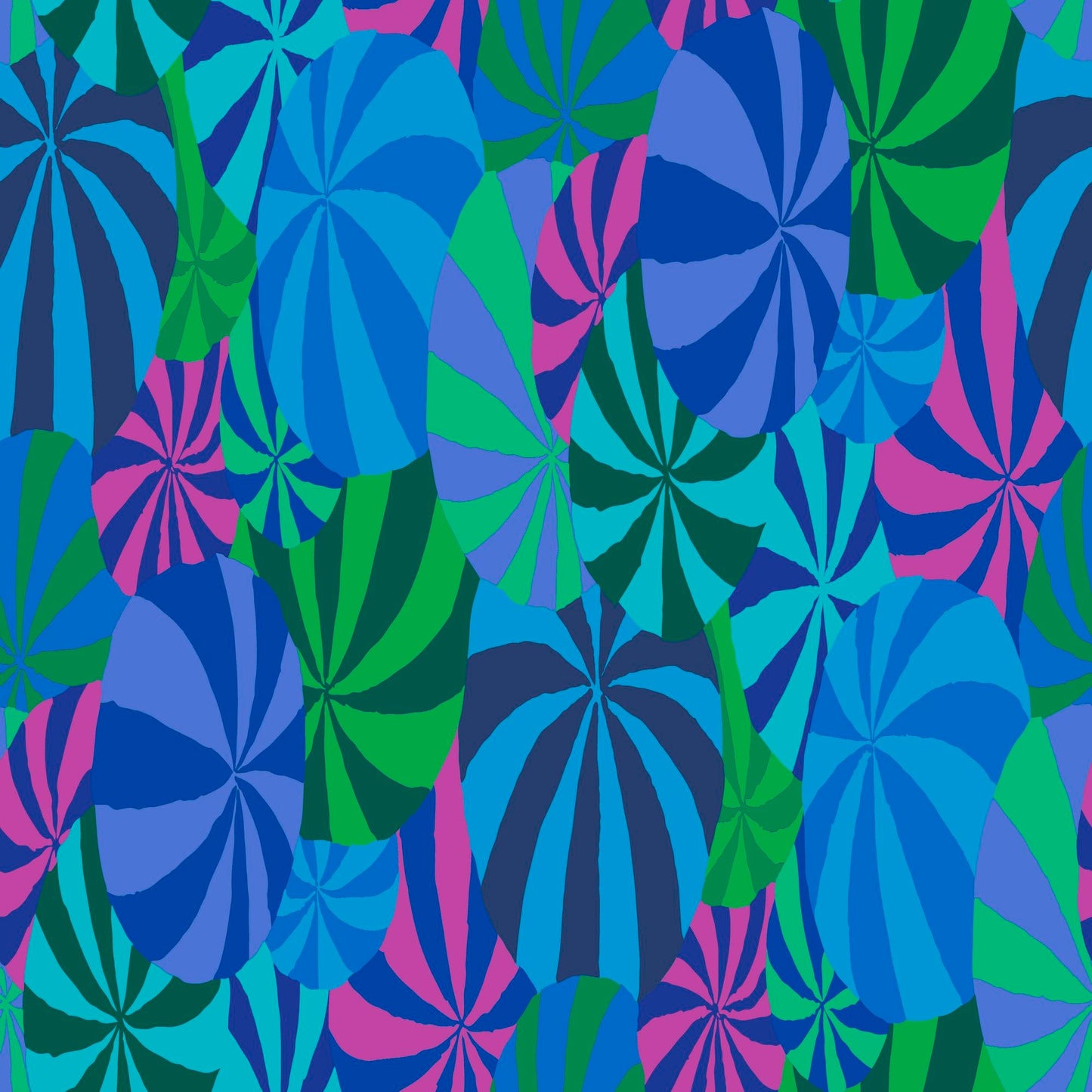 Beach Balls Blue 85 and Fabulous Kaffe Fassett Freespirit Fabrics 100% Quilters Cotton Fabric Fetish