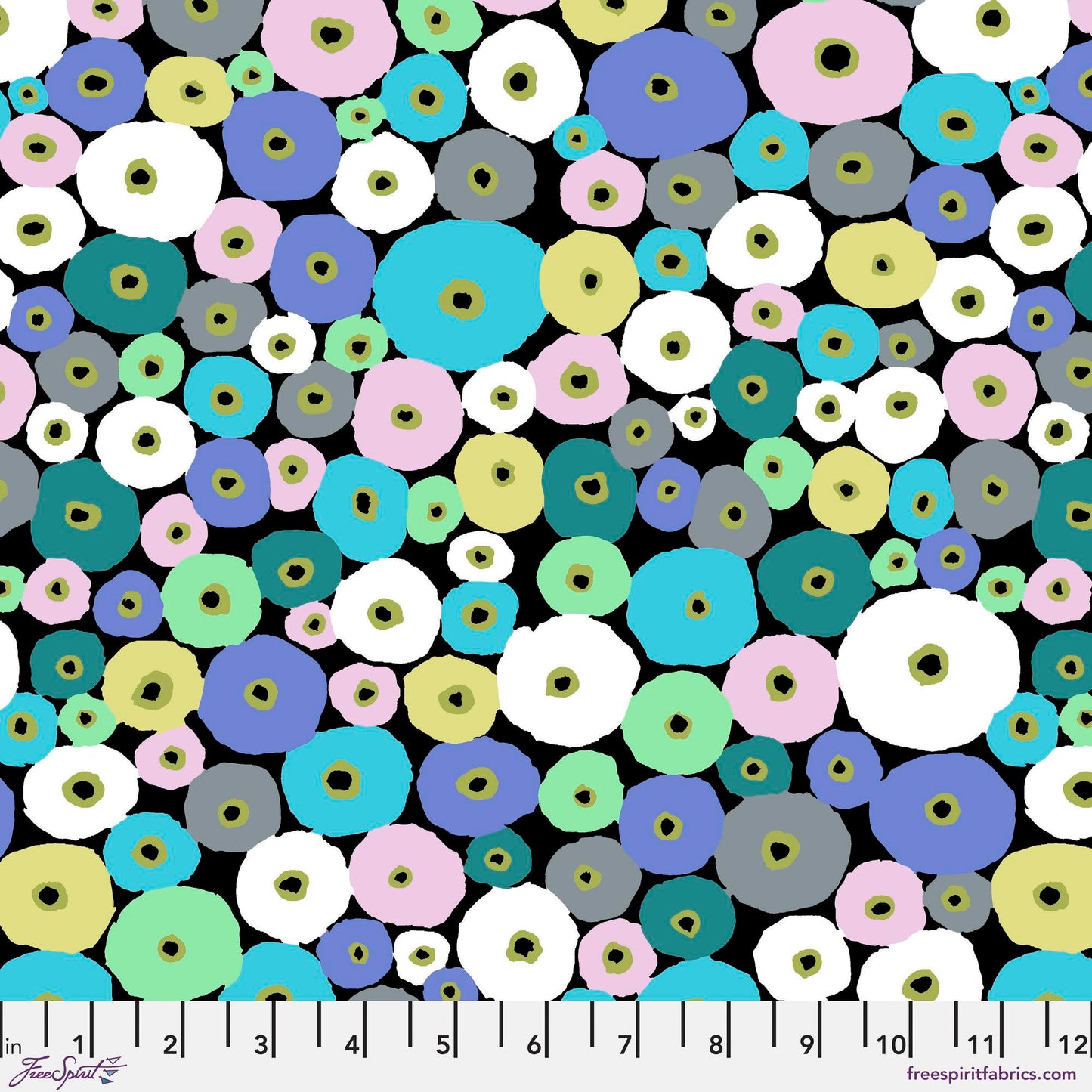 Spools Contrast 85 and Fabulous Kaffe Fassett Freespirit Fabrics 100% Quilters Cotton Fabric Fetish