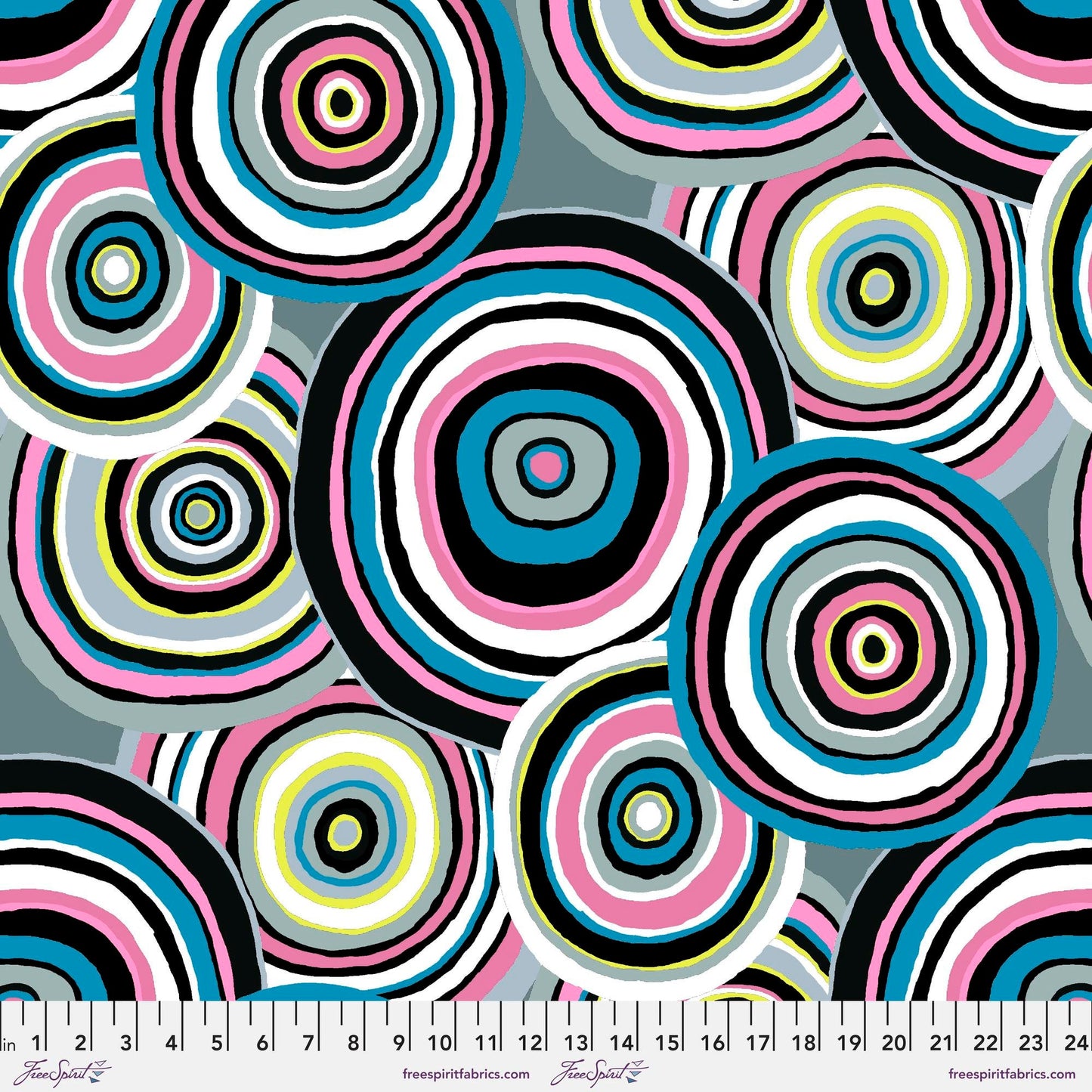 Targets Black 85 and Fabulous Kaffe Fassett Freespirit Fabrics 100% Quilters Cotton Fabric Fetish