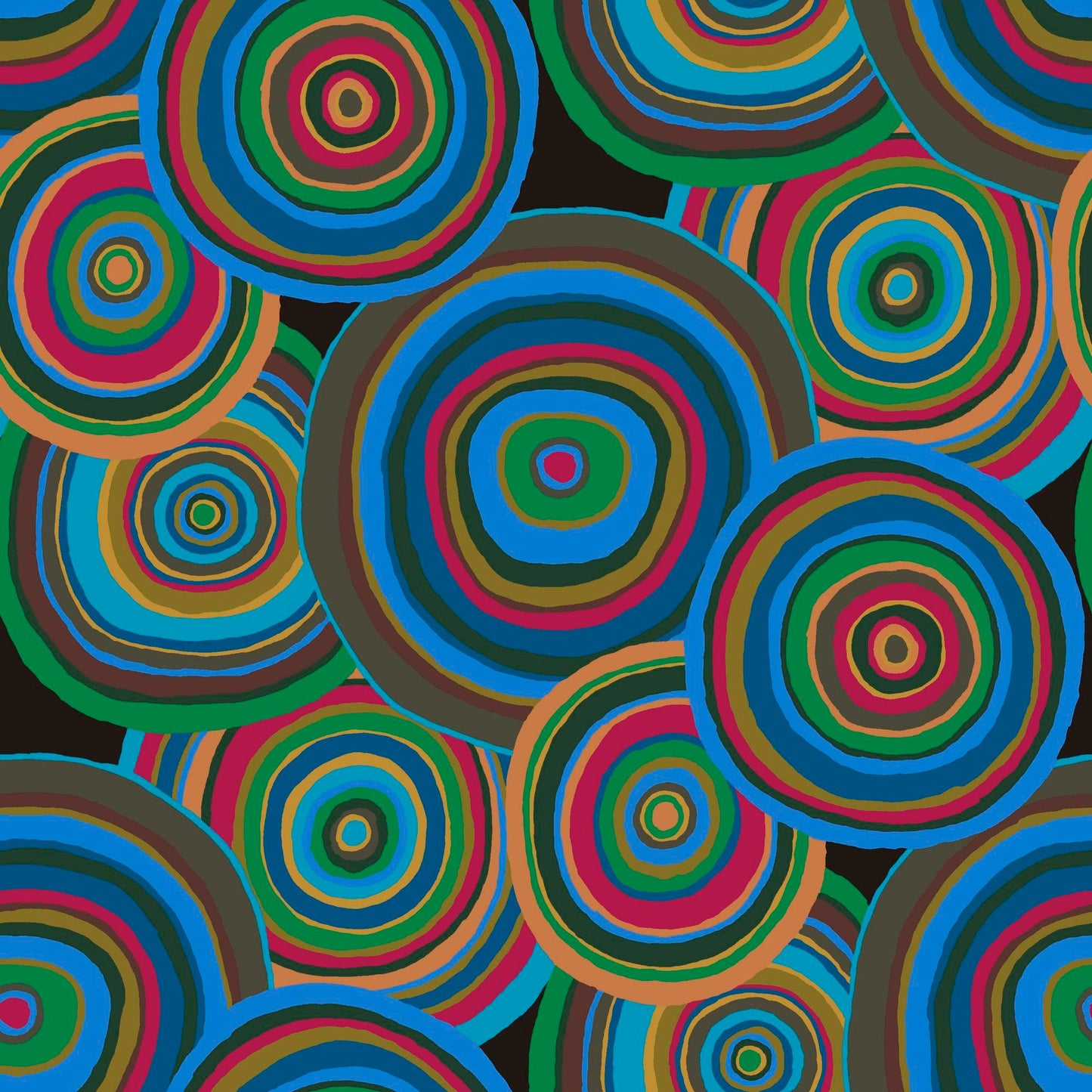 Targets Green 85 and Fabulous Kaffe Fassett Freespirit Fabrics 100% Quilters Cotton Fabric Fetish