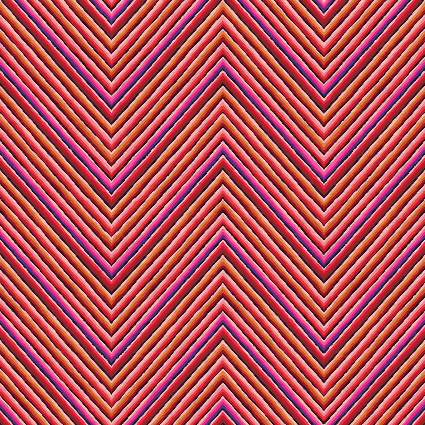 Chevron Stripe Red 85 and Fabulous Kaffe Fassett Freespirit Fabrics 100% Quilters Cotton Fabric Fetish
