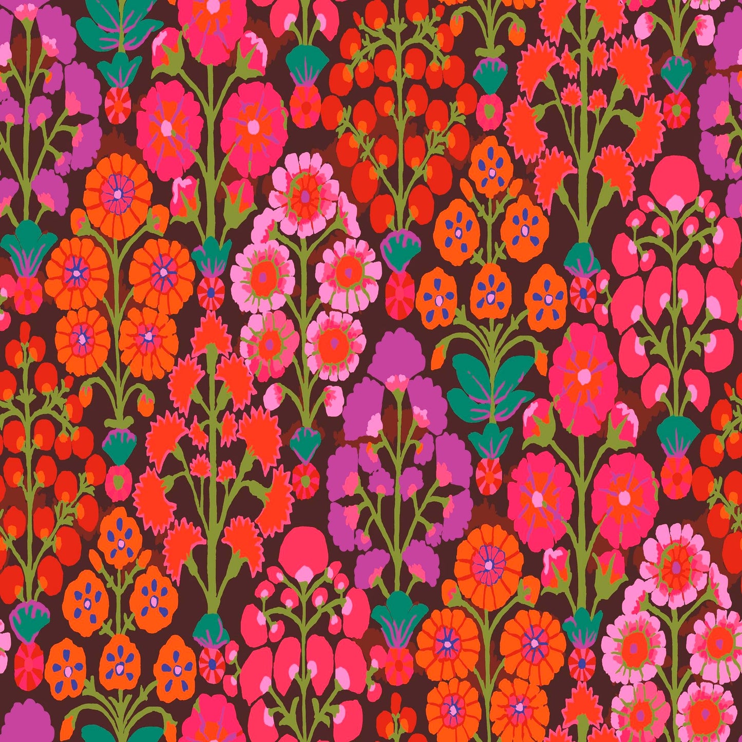 Sprays Red 85 and Fabulous Kaffe Fassett Freespirit Fabrics 100% Quilters Cotton Fabric Fetish