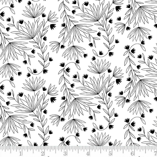Moon Bloom Eventide Rebecca Jane Woolbright Phoebe Fabrics 100% Quilters Cotton Fabric Fetish