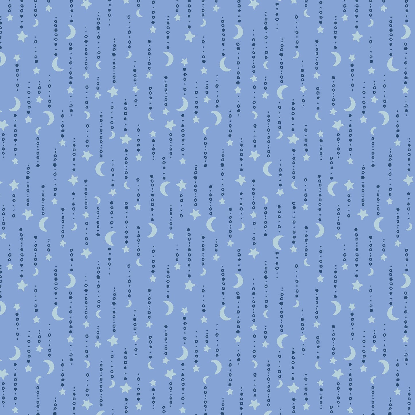 Wish for the Stars Azure Sunny Days Ahead RJR Studio Fabrics Quilters Cotton Fabric Fetish