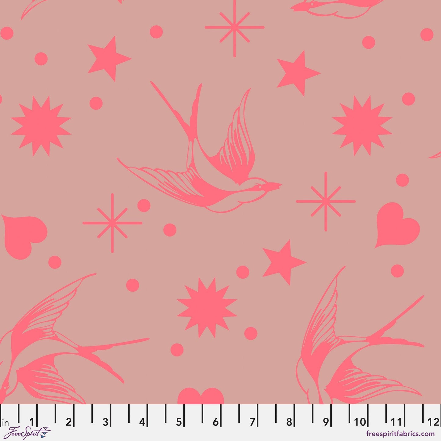 Neon Fairy Flakes Nova True Colors Neon Tula Pink 100% Quilters Cotton Fabric Fetish