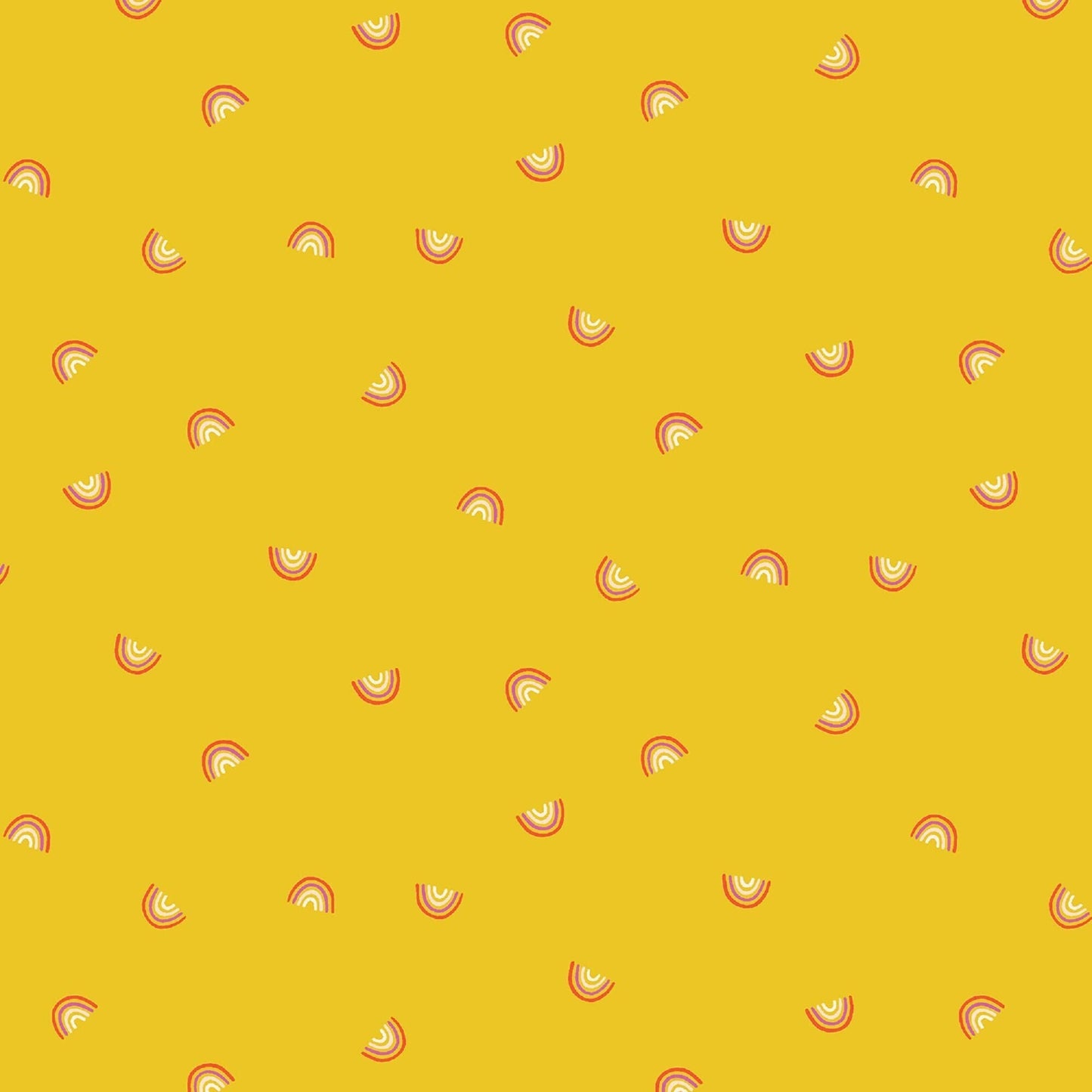 Always Look for Rainbows Sparkling Sun Cotton + Steel Basics Quilters Cotton Cont. Yardage Fabric Fetish