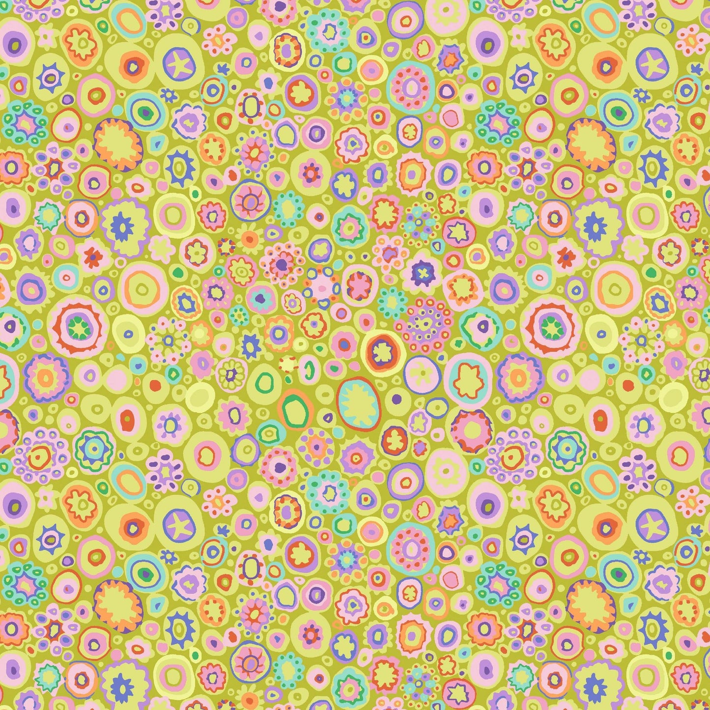 Paperweight Lime Kaffe Fassett Collective Classics Collection Parakeet FreeSpirit Fabric Fabric Fetish