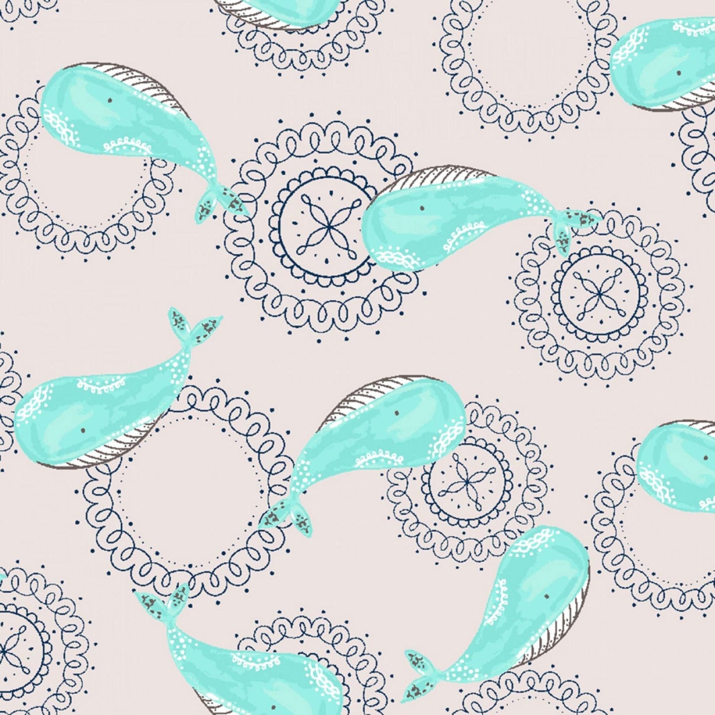 Ripple Effect Marine Layer Wave the Sea RJR Fabrics Quilters Cotton Fabric Fetish