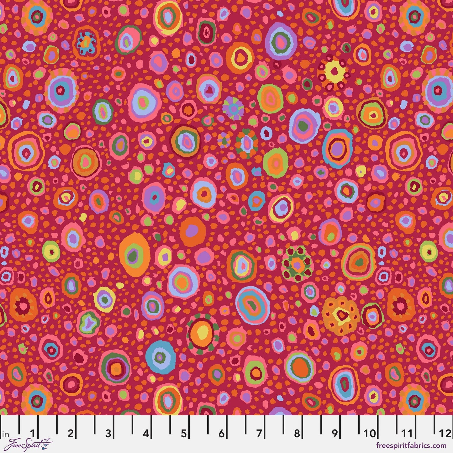 Roman Glass Red Kaffe Fassett Collective Paperweight FreeSpirit Fabric GP001 REDD 100% Quilters Cotton Fabric Fetish