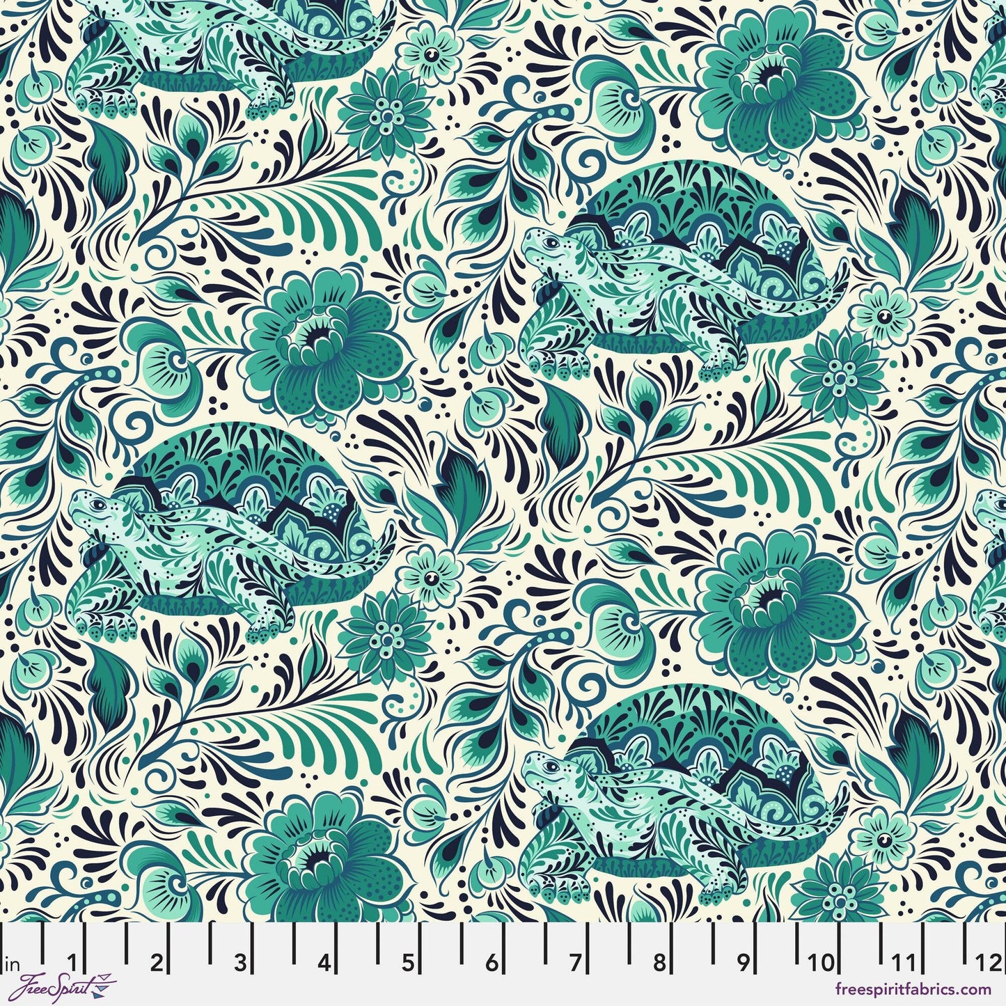 No Rush Bluebell Besties Tula Pink Freespirit Fabrics Fabric Fetish