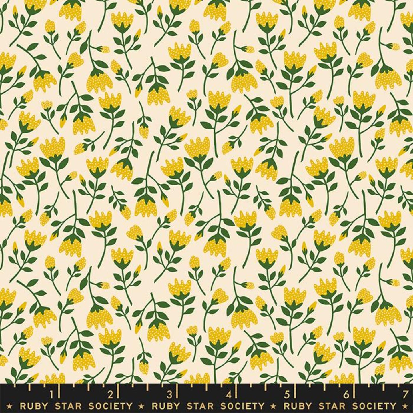 Roses Goldenrod Verbena Jen Hewett Ruby Star Society Fabric Moda 100% Quilters Cotton RS6037 12 Fabric Fetish
