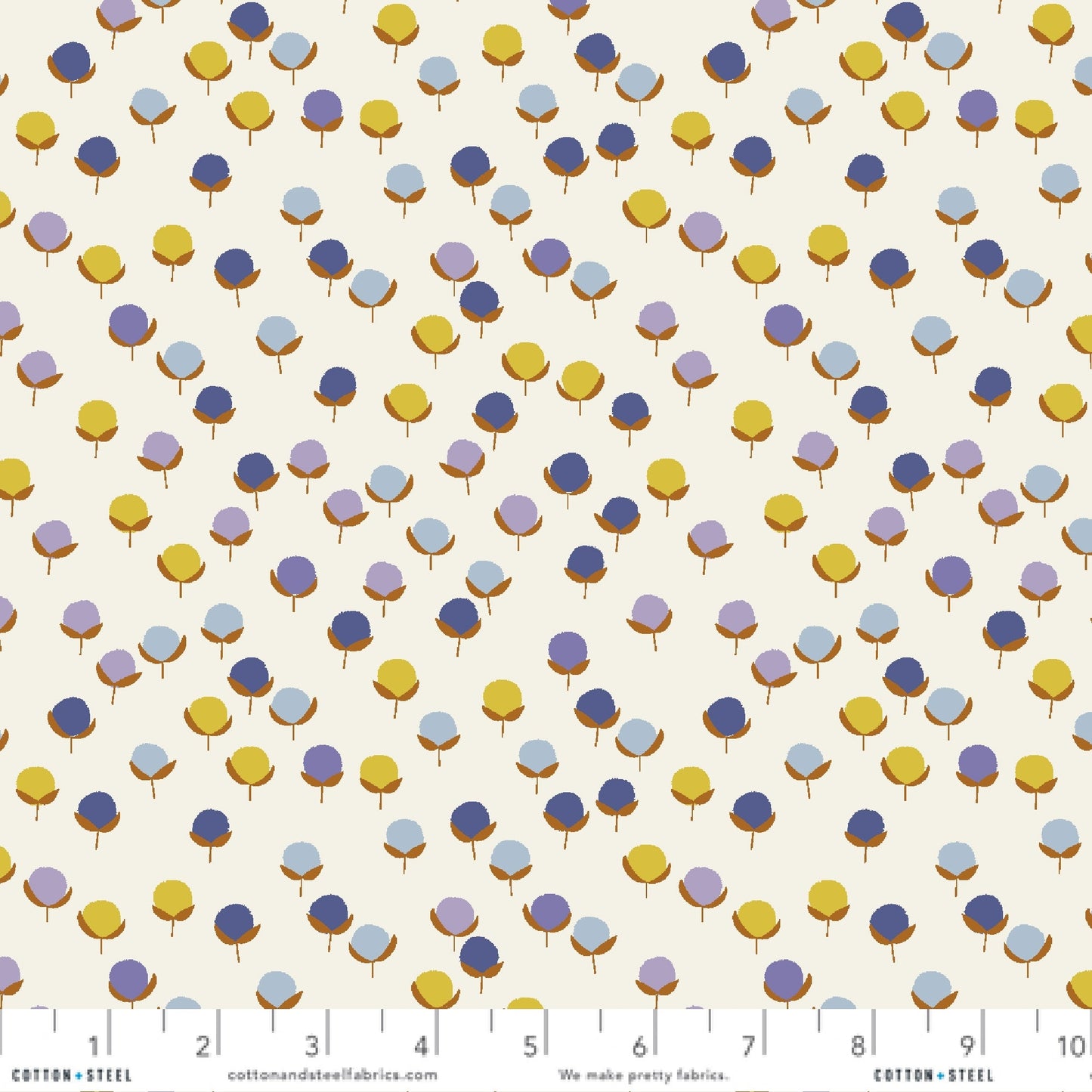 Budlings Purple Dream Rebekka Connelly Gathering In The Garden Cotton + Steel Quilters Cotton RC102 PD1 Fabric Fetish