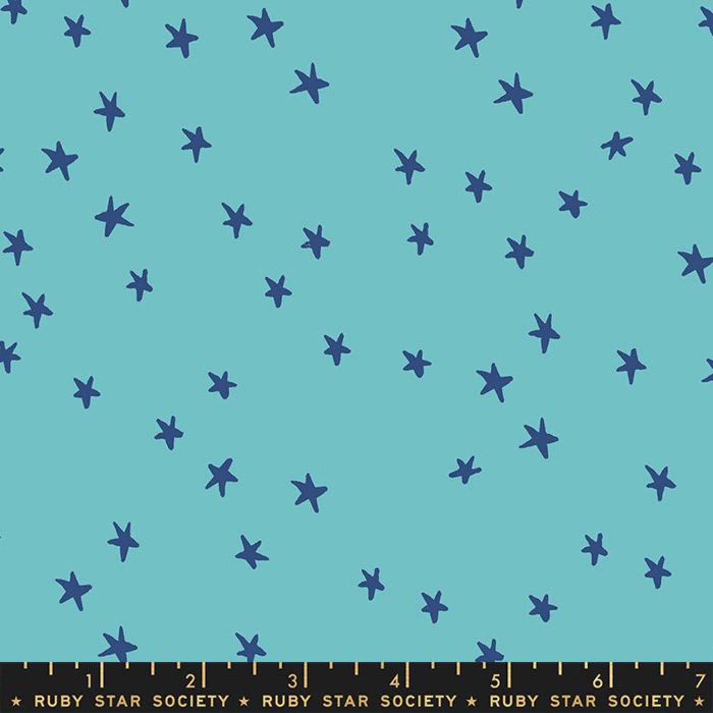 Starry Turquoise Starry Alexia Abegg Ruby Star Society Fabric Moda 100% Quilters Cotton RS4109 43 Fabric Fetish