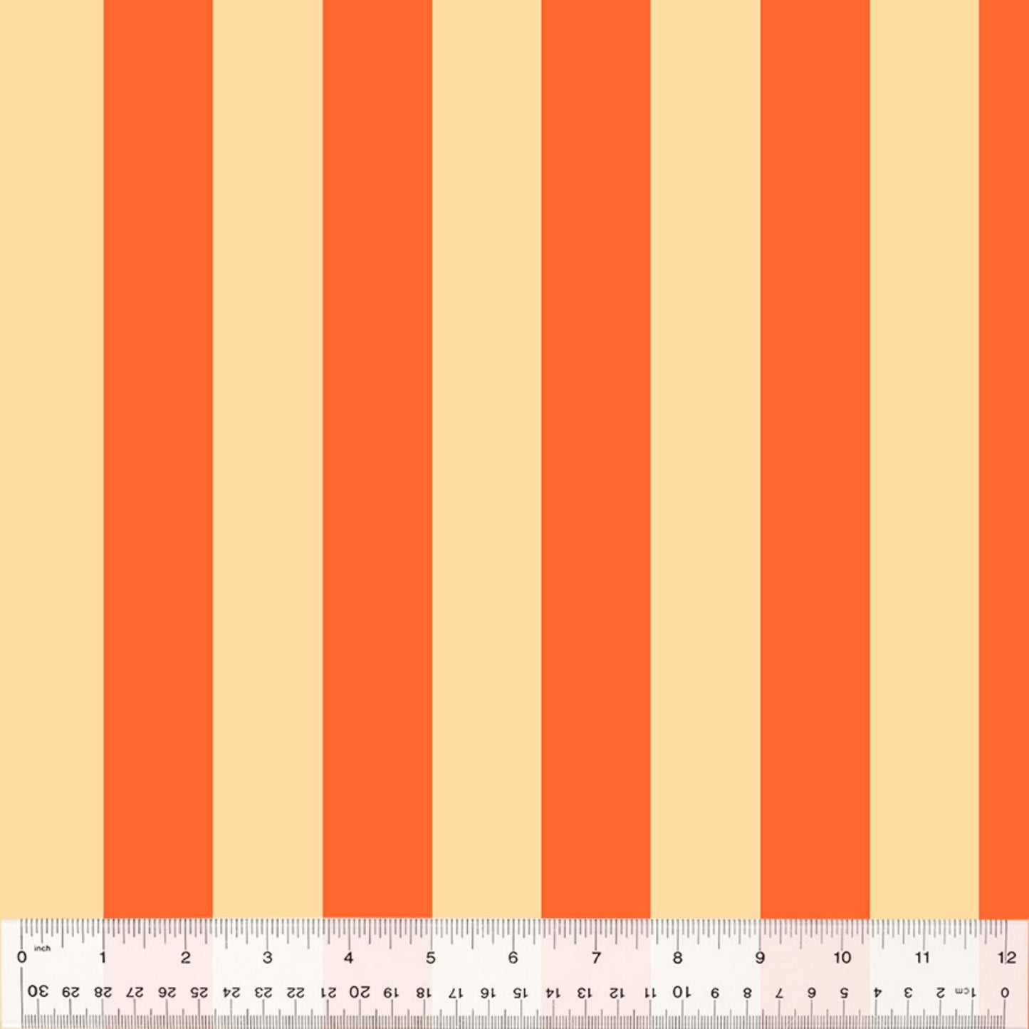 Broadstripe Peach Forestburg Heather Ross Windham Fabrics Quilters Cotton 53850 2 Fabric Fetish