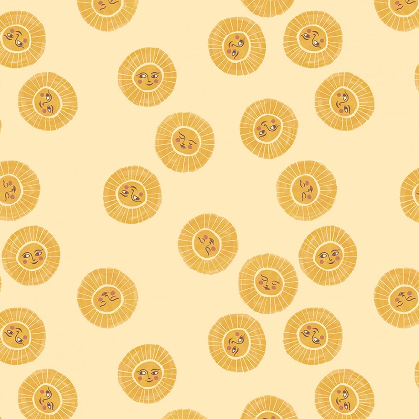Sunshine Lemon Shine On Rae Ritchie Dear Stella Fabric STELLA DRR2681 Quilters Cotton Fabric Fetish