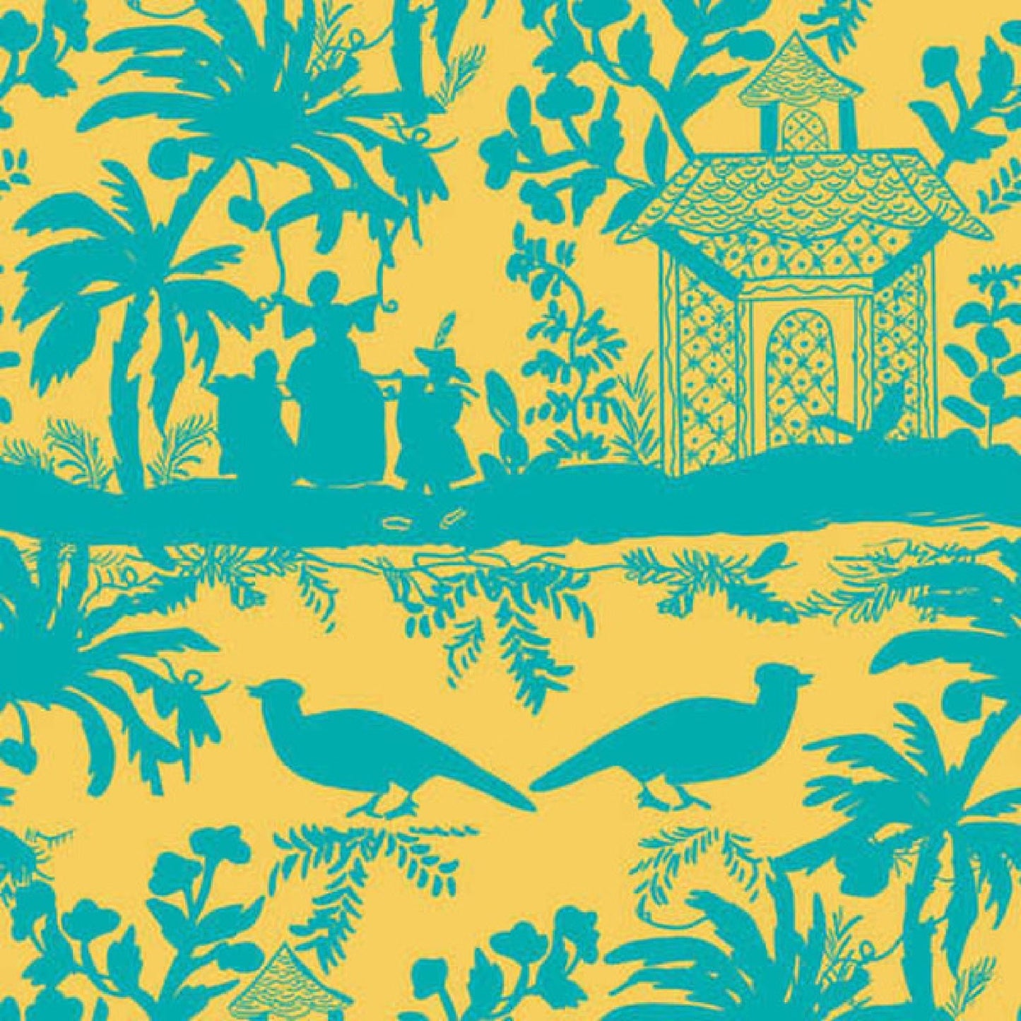 Rosanne Yellow Lovely Day Jennifer Paganelli 100% Quilters Cotton Fabric Fetish