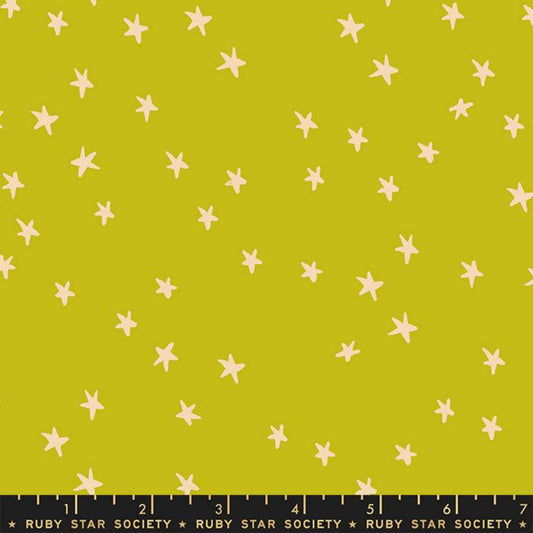 Starry Pistachio Starry Alexia Abegg Ruby Star Society Fabric Moda 100% Quilters Cotton RS4109 37 Fabric Fetish