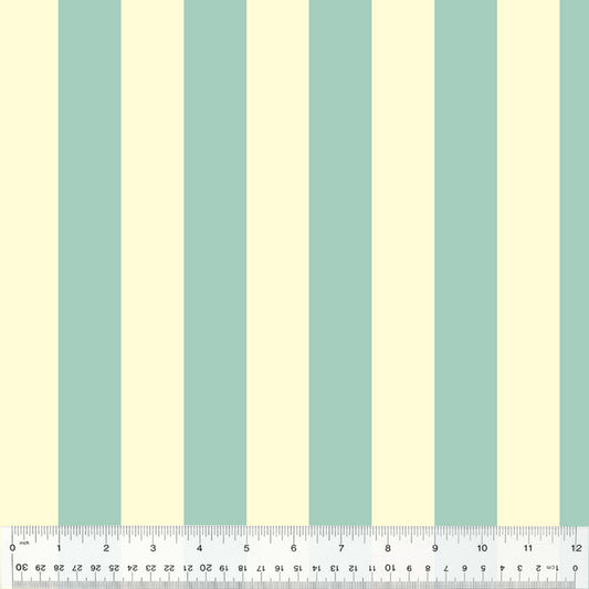 Broadstripe Ivory Forestburg Heather Ross Windham Fabrics Quilters Cotton 53850 3 Fabric Fetish