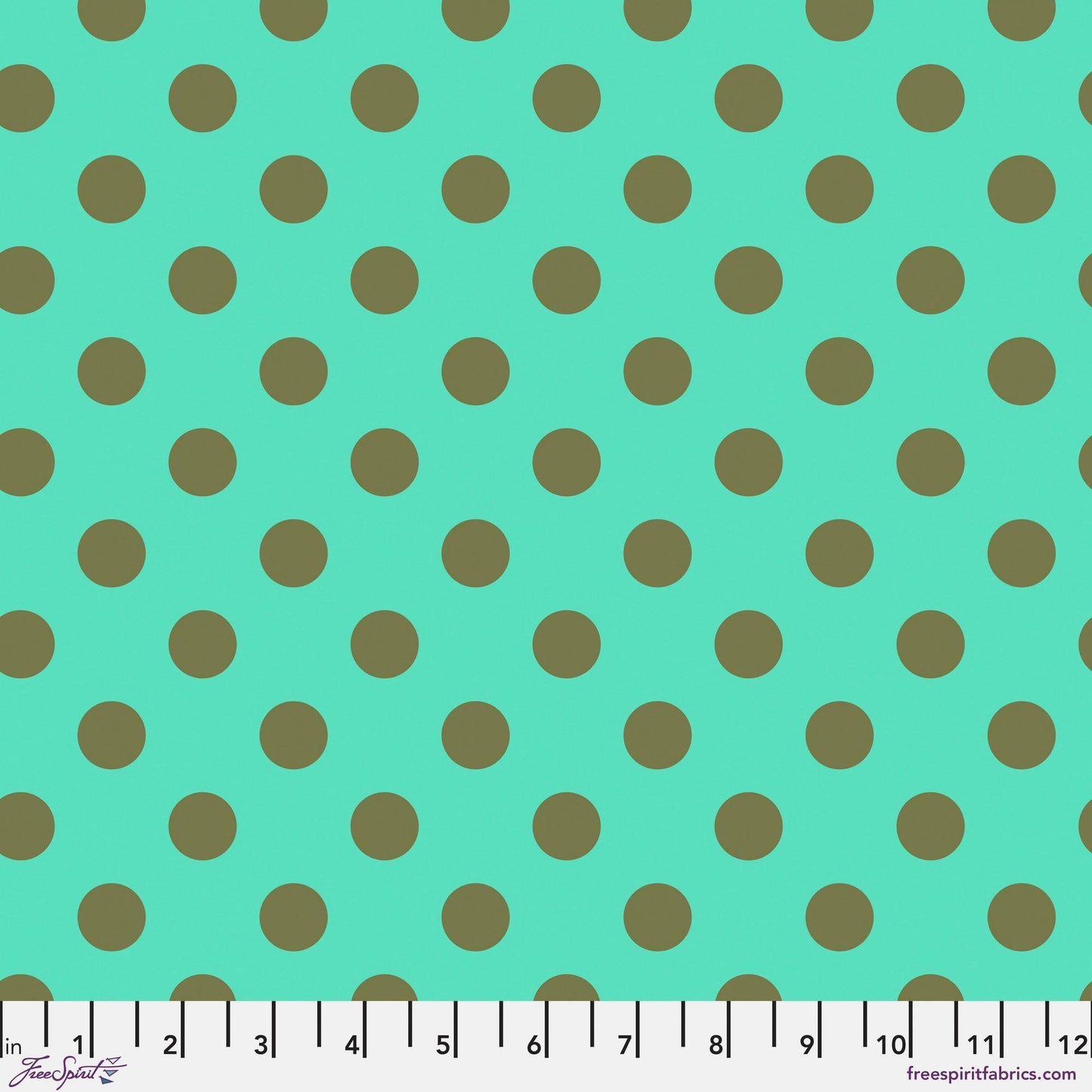 Pom Pom Agave True Colors Tula Pink 100% Quilters Cotton Fabric Fetish