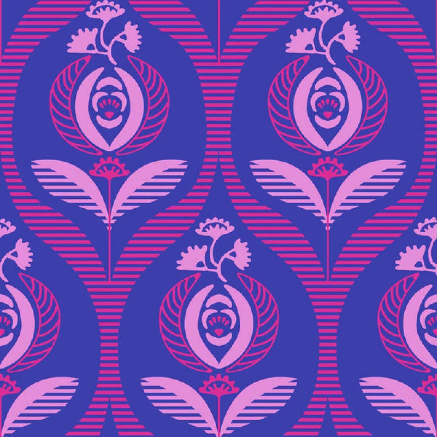 Mel Blue Lovely Day Jennifer Paganelli 100% Quilters Cotton Fabric Fetish