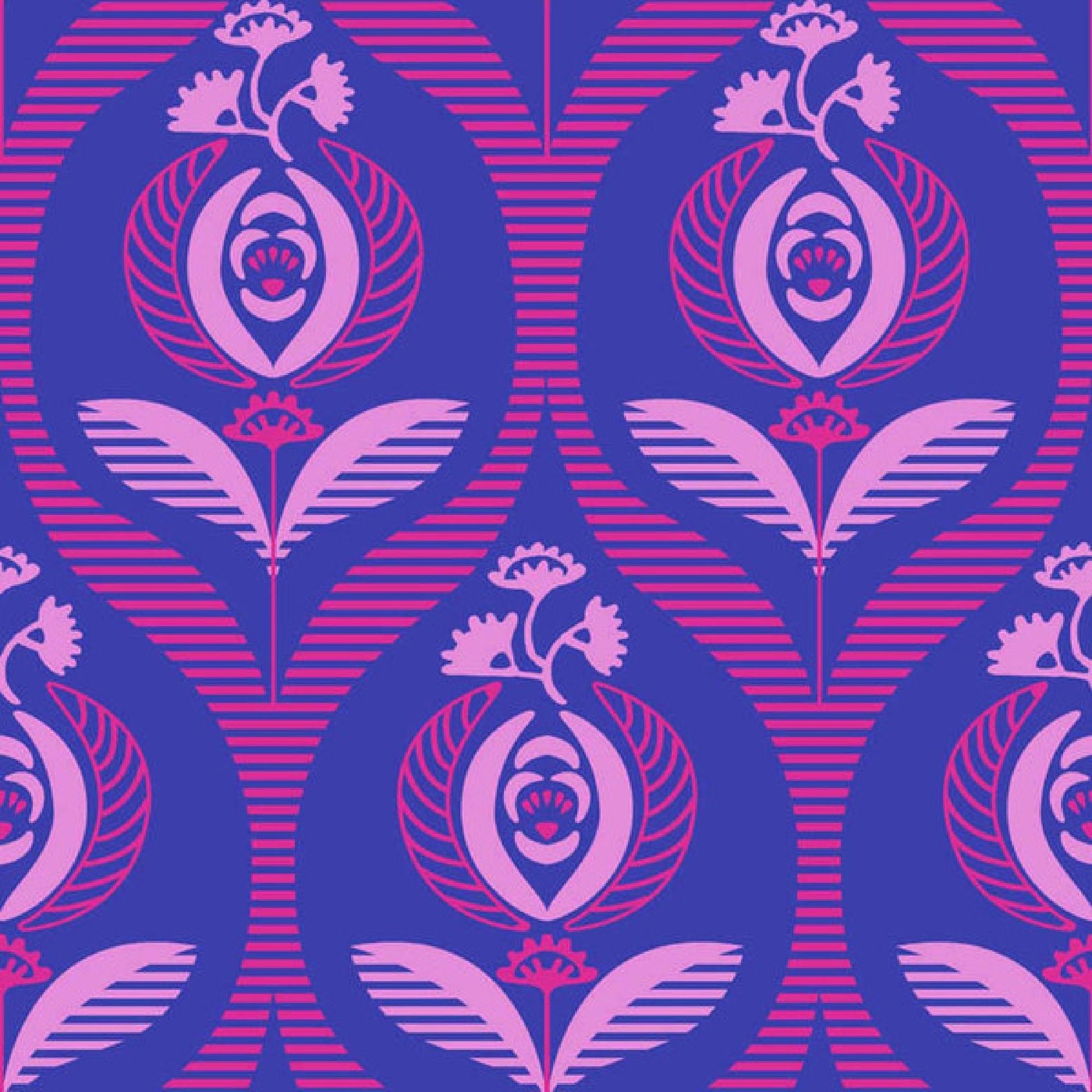 Mel Blue Lovely Day Jennifer Paganelli 100% Quilters Cotton Fabric Fetish