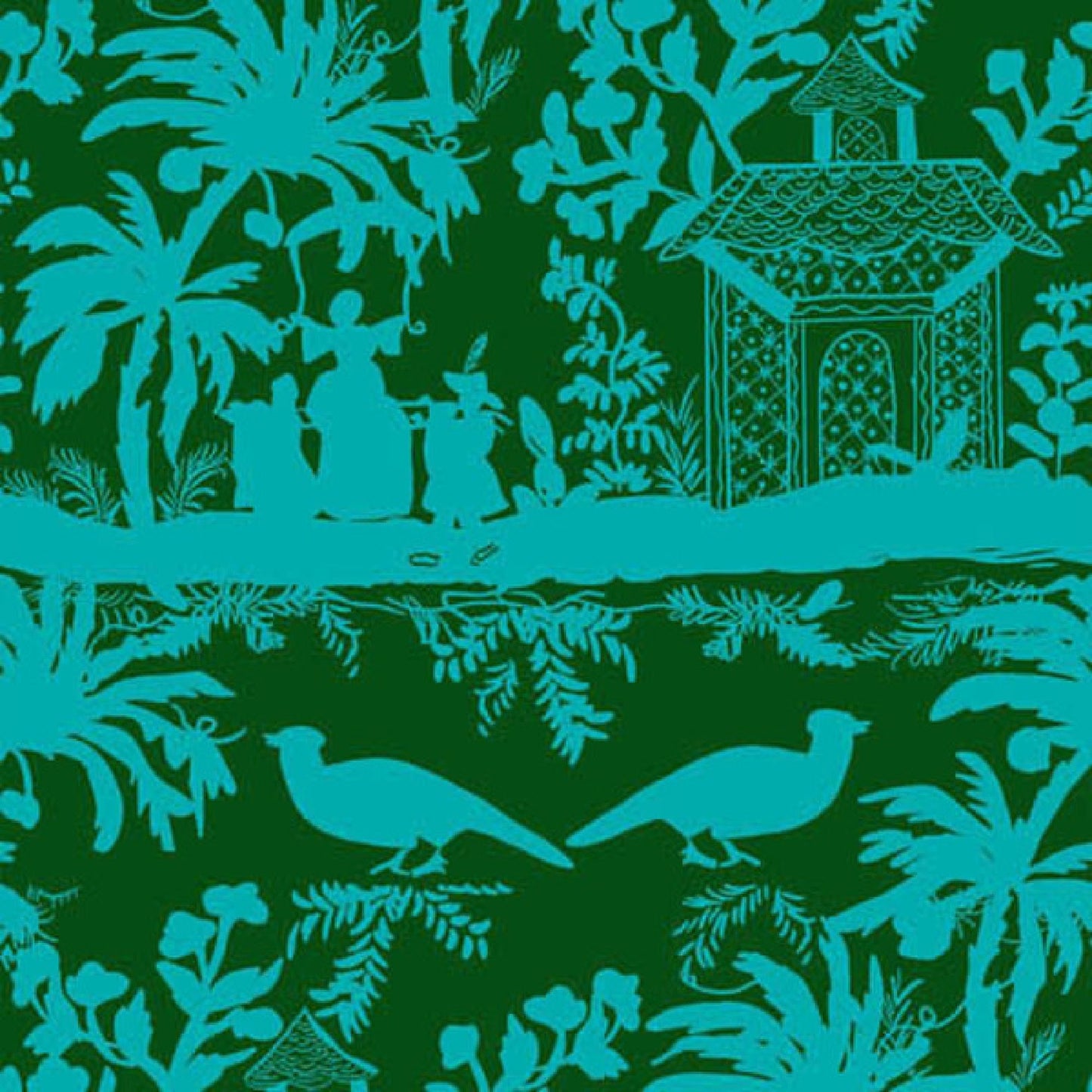 Rosanne Green Lovely Day Jennifer Paganelli 100% Quilters Cotton Fabric Fetish