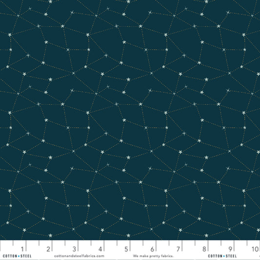 Starry Night Under The Stars Carys Mula Savanna Cotton + Steel Fabrics Quilters Cotton Fabric Fetish